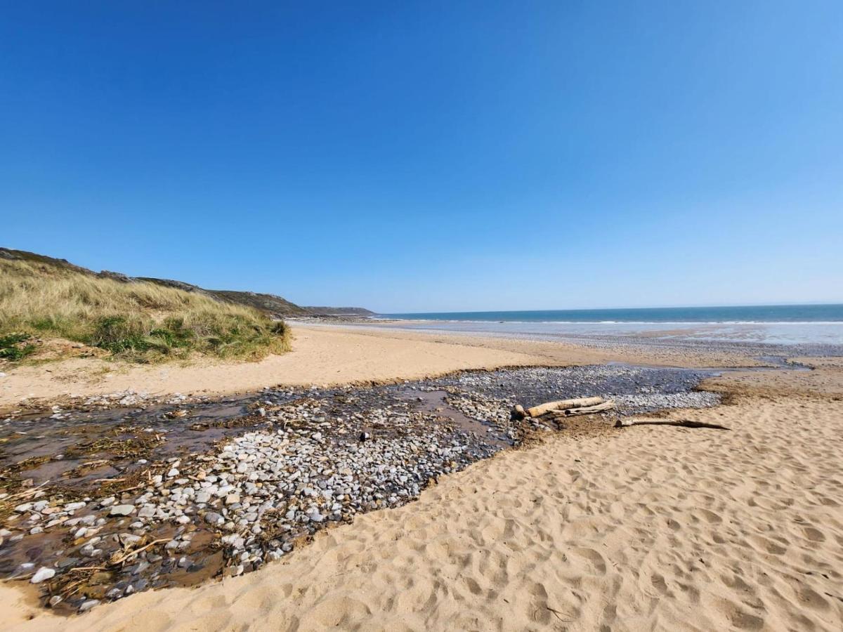 Sea View - 1 Bed Suite - Ocean Breeze - Port Eynon Exterior foto